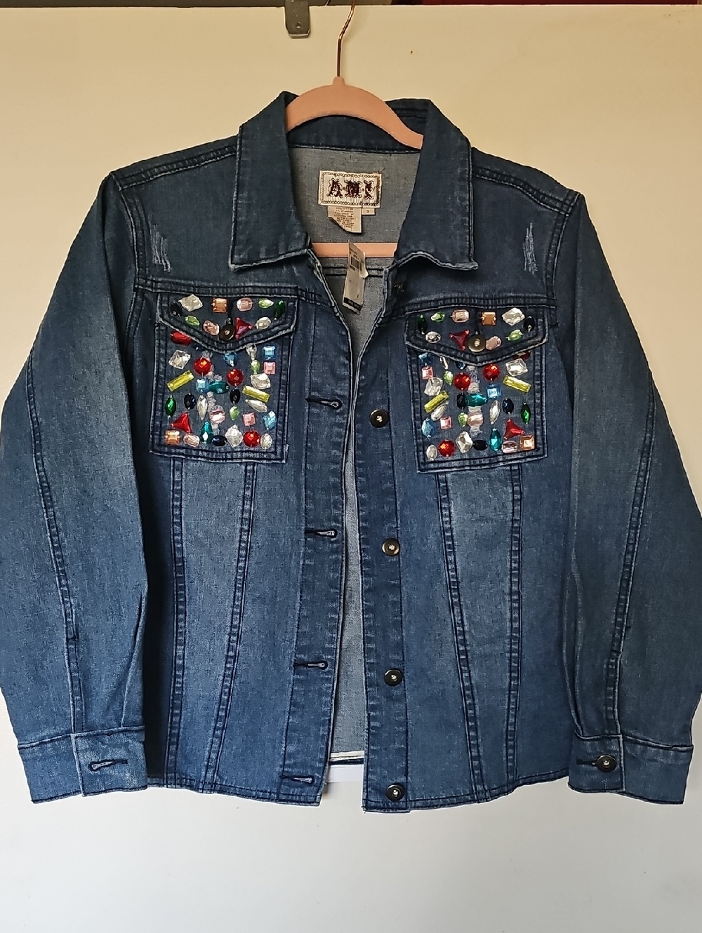 AMX Jean Jacket. NEW. SIze Small.